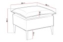Staffin Fotskammel 50 cm -