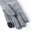 Hestra Gravita Merino Liner   5 Finger Grey 9
