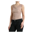 Dolce & Gabbana Dame Topper Beige S,