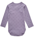 Hummel Body L/æ hmlBeesy Lavender Grå 62 Langermet Body Lilla