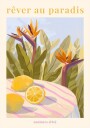 Rêver Au Paradis  Lemon Plakat Plakat / 40x50cm