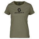 SCOTT Icon kortermet t shirt hay green dame