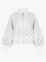 Hést Märtha Jacket Short Hvit M