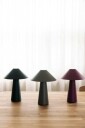 Cannes oppladbar bordlampe Brun