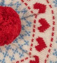 Konges Sløjd Lue   Ut/Polamid   Belou Beret   Heart   Konges Sløjd   12 18 md   Lue   Beige   80 86