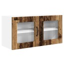  Kjøkkenskap med dør Gammelt tre 80 x 31 x 40 cm Konstruert tre