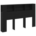 Svart Eik Hodegjerde Kabinett   160x19x104,5 cm Laget av Konstruert Tre