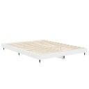 vidaXL Sengeramme hvit 135x190 cm konstruert tre