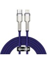 Baseus USB-C cable for Lightning  Cafule PD 20W 1m (purple)