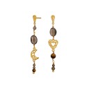 Maanesten Alberte Earrings Øredobber Gull