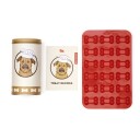 Kikkerland Godbitboks med silikonform for hundegodis