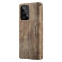 Caseme C30 Multifunksjonell Samsung Galaxy A33 5G Lommebok-deksel Brun