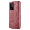 Caseme C30 Multifunksjonell Samsung Galaxy A53 5G Lommebok-deksel Rød