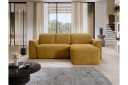 Ume 4 seter Sofa med Sjeselong   Gul