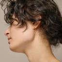Enamel Copenhagen Lola Earrings Rosie Gullfarge 30 mm