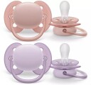 Philips Avent Soft Sut 6/18 måneder Pink/Lilla