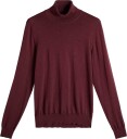 J. Lindeberg Kaden Merino Turtle Neck   Burgundy   L