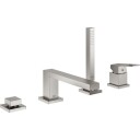 Grohe Eurocube 4 Hulls Badekarbatteri Supersteel