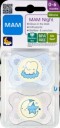 Mam Night Silk Teat Blue 0 6 mnd