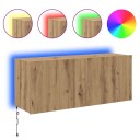  TV Veggskap Artisan Eik 100 x 35 x 41 cm Konstruert tre