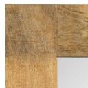 vidaXL Speil heltre mango 50x50 cm