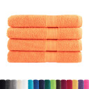  Premium håndklær SOLUND 4 stk oransje 100x200 cm 600 g/m2