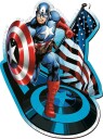 Trefl Wood Craft Origin Marvel Avengers Puslespill Fearless Captain America 160 Brikker