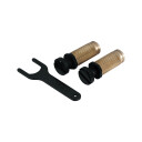 Tonepros Sm1 B - Metric Brass Locking Studs - Svart