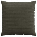 vidaXL Putetrekk 2 pcs HEERLEN Antrasitt 55 x 55 cm cordfløyel