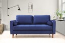 Mirrilnesh Sofa 2 seters   Marineblå