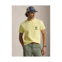 Polo Ralph Lauren Classic Fit Embroidered Jersey T Shirt Yellow S