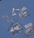 Minymo T Shirt Ls   Blue   98