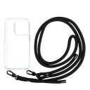 Mobile Origin Cover t/iPhone 15 Pro (m/ledning) Gjennomsiktig