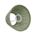 Ella lampeskjerm, salviegrønn, Ø 20 cm, lin – Watt & Veke - Design - Stoff / Tekstil