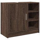  Servantskap brun eik 63x29x55 cm konstruert tre 8721102815577
