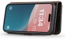 DG Ming avtakbar lommebok (iPhone 16) Grå