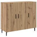  Serviesskap Brun 90 x 34 x 80 cm Konstruert tre