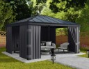 Canopia by Palram   Gazebo Dallas   Gardiner 360 x 422 cm   4Pk 706596