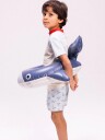 Swim Essentials Swim Ring 55 Cm Open Dreamscape Walter Whale Blue ONE SIZE