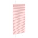  plisségardin Rosa 55x100 cm Stoff Bredde 54,4 Polyester