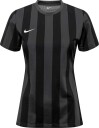 Nike Spillerdrakt Dri fit Striped Division Iv   Antrasitt/svart/hvit Kvinner størrelse Small