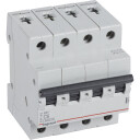 Legrand 3 stk RX³ MCB automatsikring C6 4P 4M 6kA