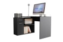 Skrivebord Wickston 120 cm   Antrasitt