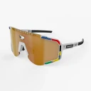 Scicon Aeroscope sykkelbriller world champion white gloss/multimirror bronze