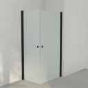 INR Iconic Nordic Rooms Dusjhjørne Linc Angel Frostet / Stripe Glass Stone 70x80cm
