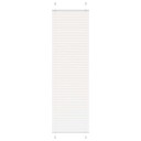  plisségardin Hvit 55x200 cm Stoff Bredde 54,4 Polyester