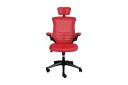 Kontorstol RAGUSA 665xD51xH117-126cm rød -