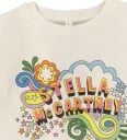 Stella McCartney Kids T skjorte   Beskåret   Hvit m. Trykk   Stella McCartney Kids   6 år 116   T skjorte