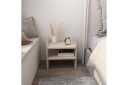Zalric Nattbord 45 cm - Beige