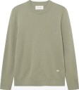 WOOD WOOD Wwlogo Crew Neck 25298   BASIL   XS